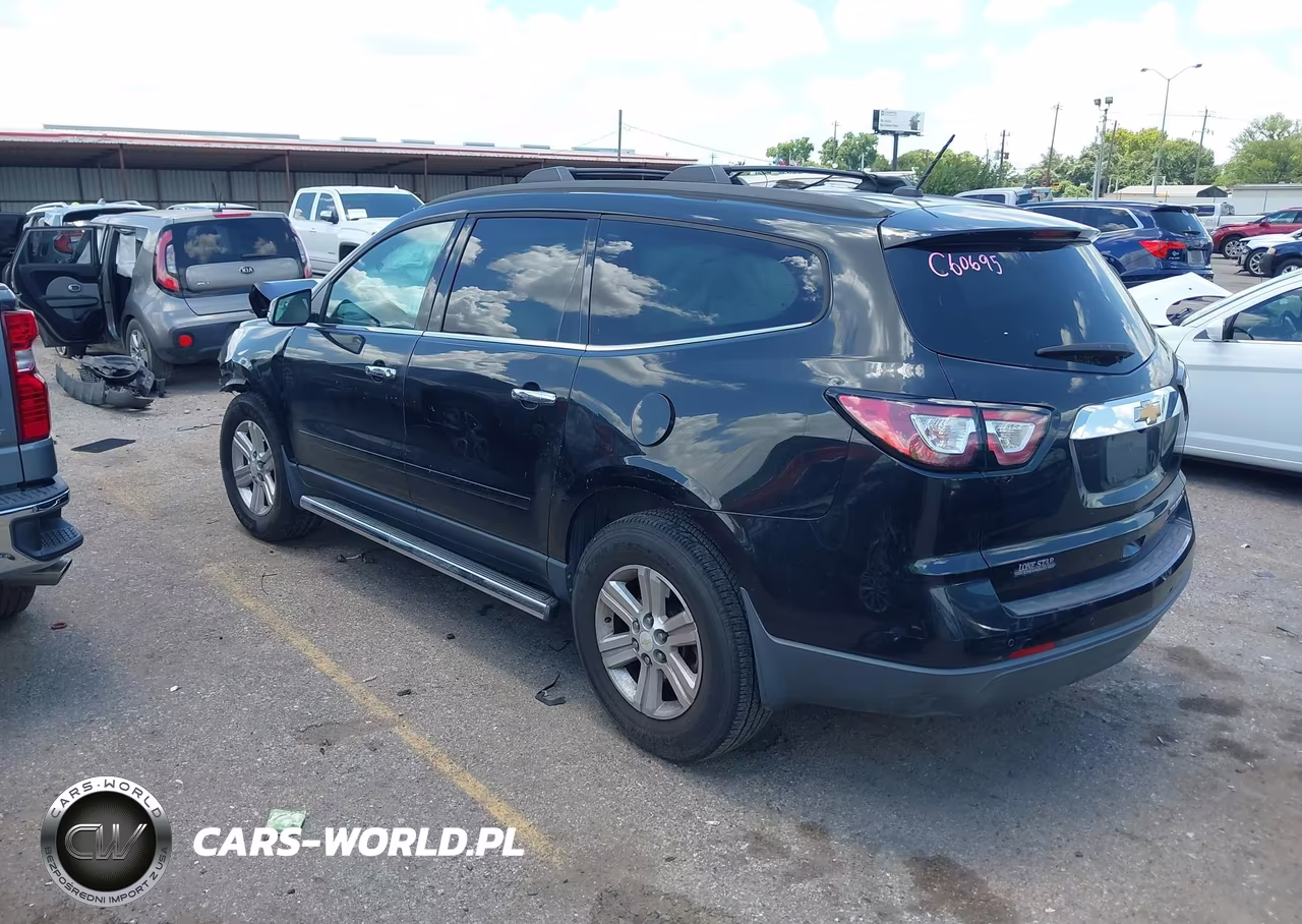 2013 Chevrolet Traverse 2Lt VIN:1GNKRJKD6DJ102947 - 3
