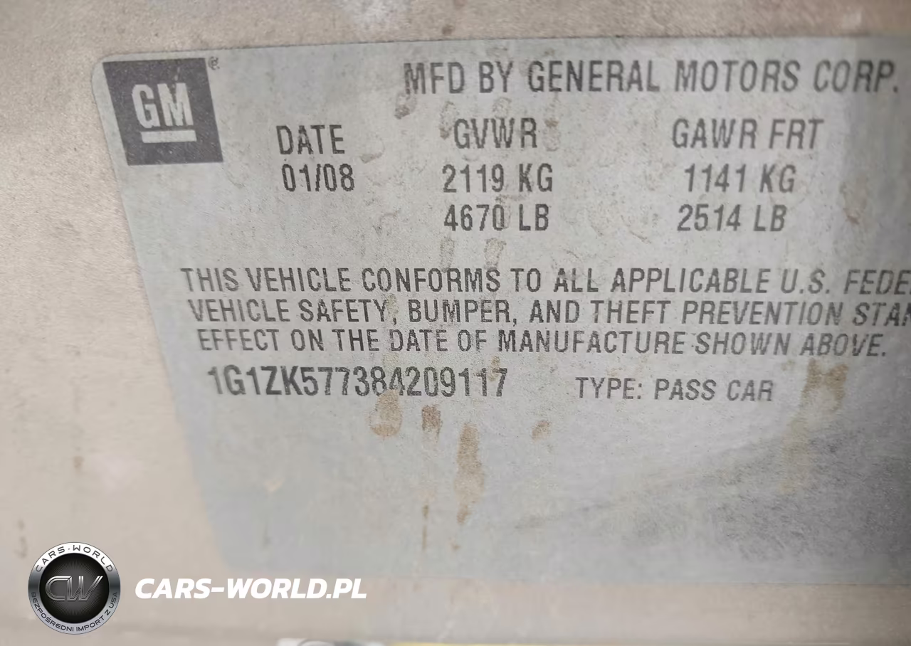 2008 Chevrolet Malibu Ltz VIN:1G1ZK577384209117 - 9