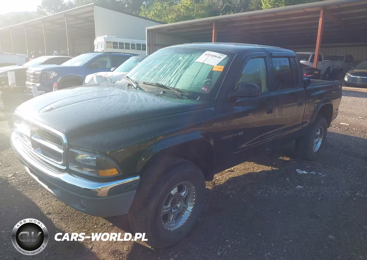 2002 Dodge Dakota Slt VIN:1B7HG48N42S555840 - 2