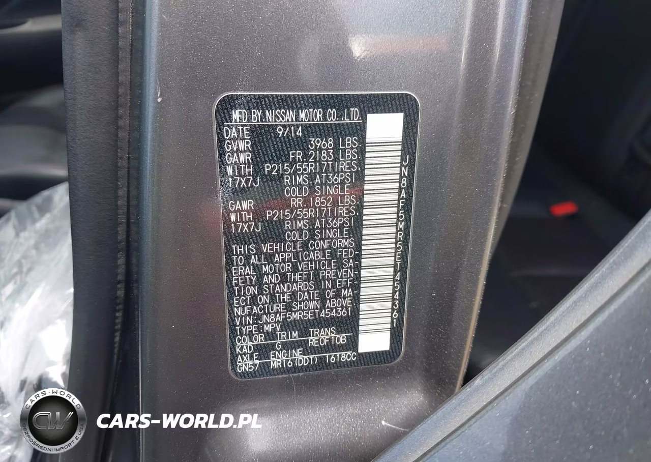 2014 Nissan Juke Nismo-S-Sl-Sv VIN:JN8AF5MR5ET454361 - 9