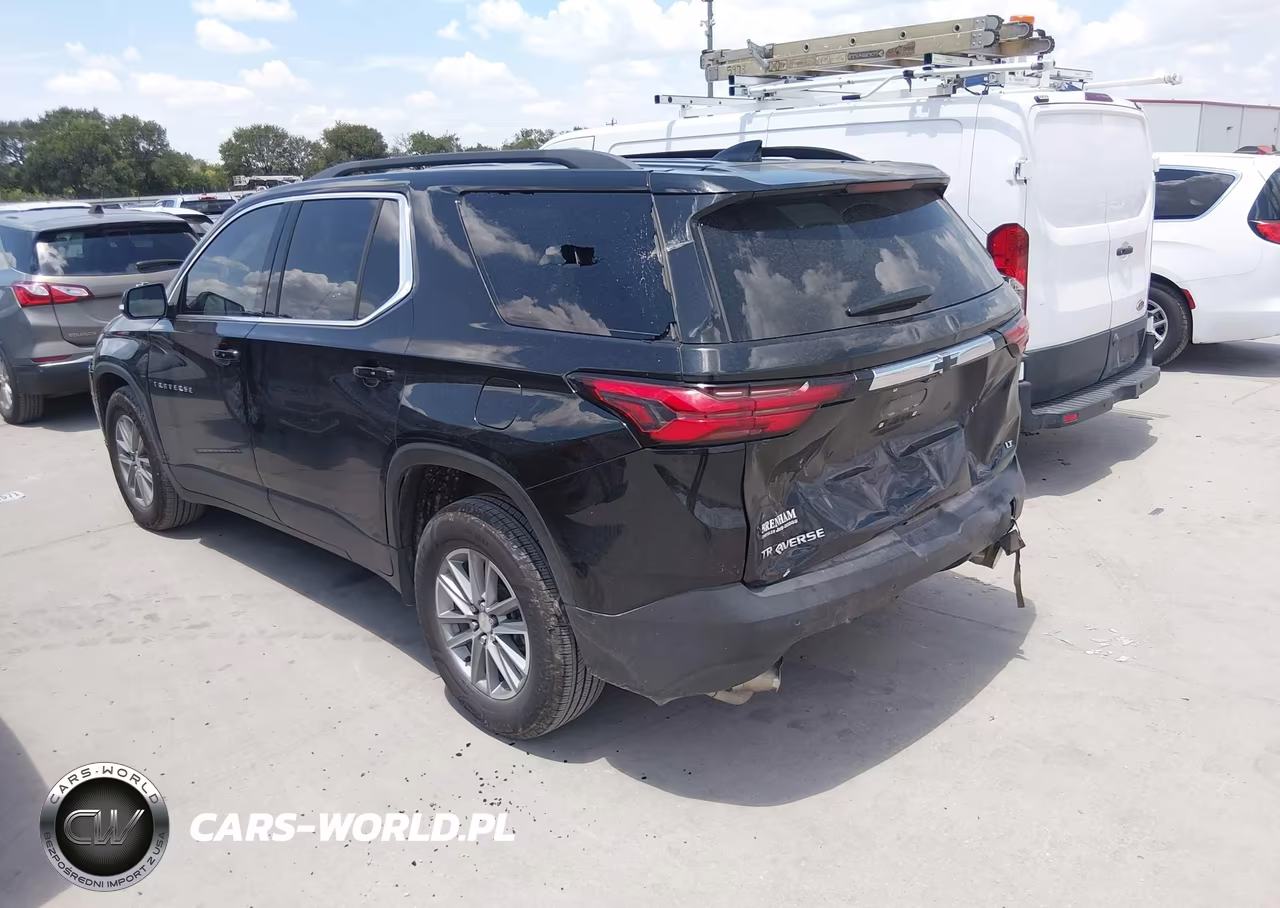 2022 Chevrolet Traverse Fwd Lt Cloth VIN:1GNERGKW0NJ116426 - 3
