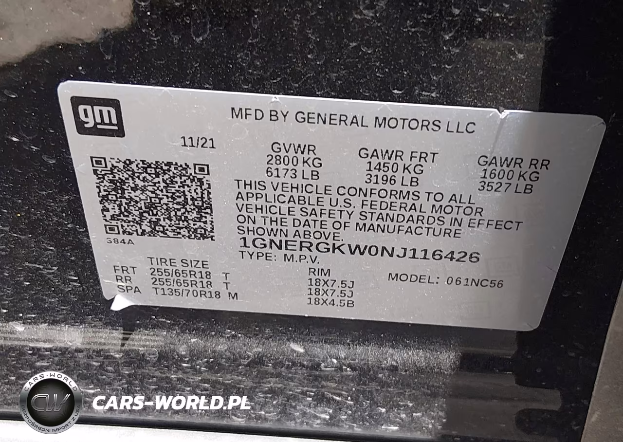 2022 Chevrolet Traverse Fwd Lt Cloth VIN:1GNERGKW0NJ116426 - 9