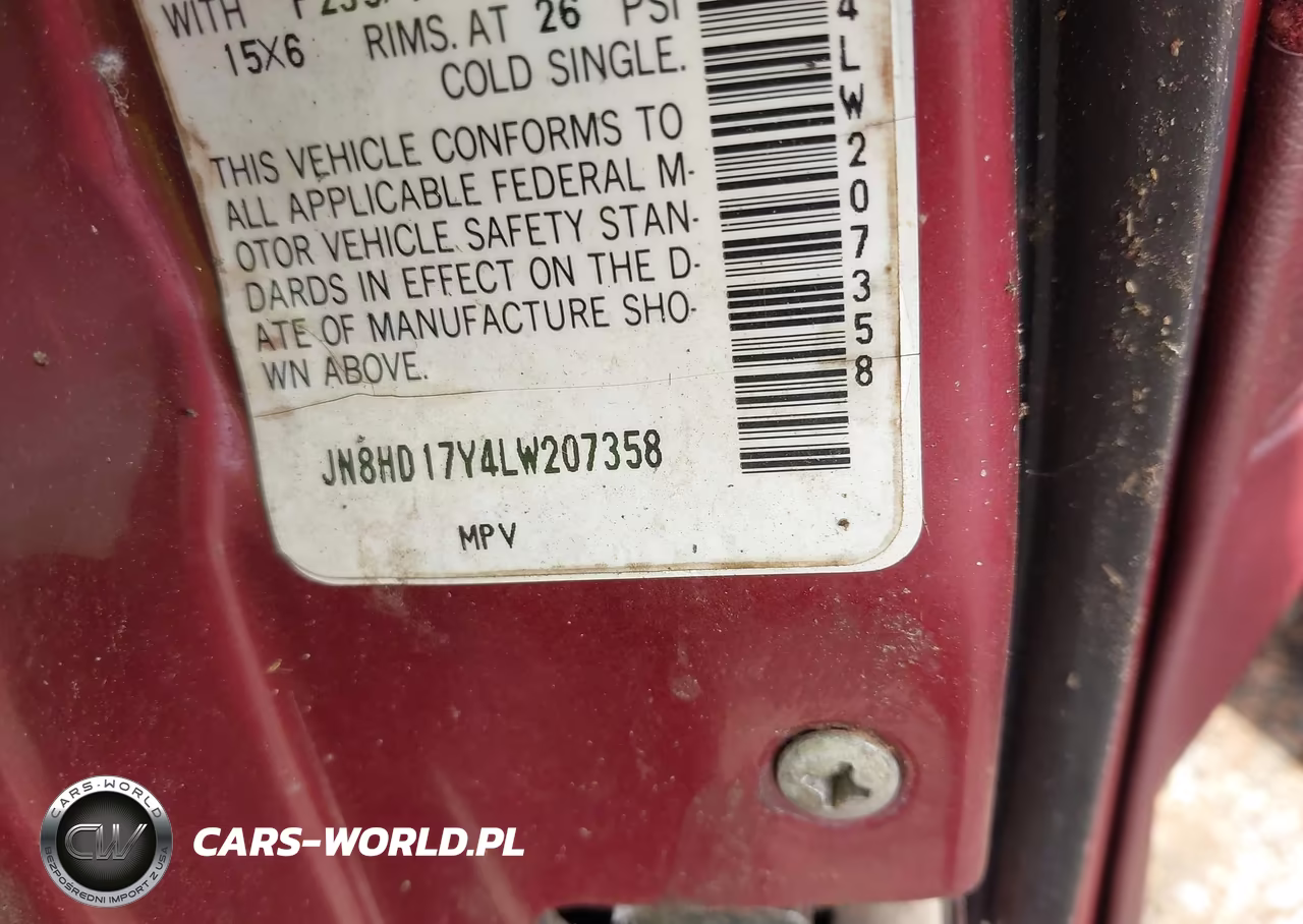 1990 Nissan Pathfinder VIN:JN8HD17Y4LW207358 - 9