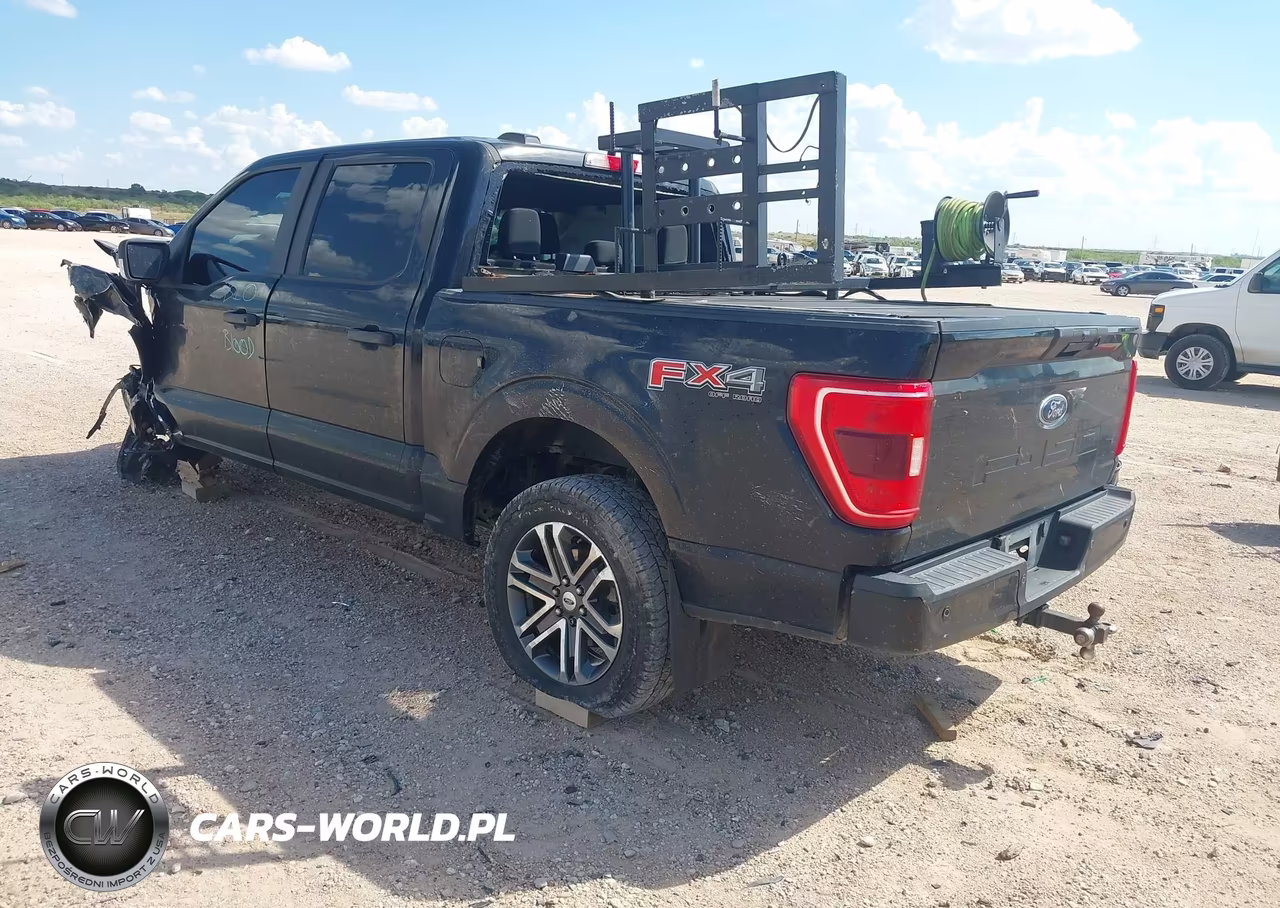 2022 Ford F-150 King Ranch-Lariat-Platinum-Xl-Xlt VIN:1FTFW1E58NKD21203 - 3