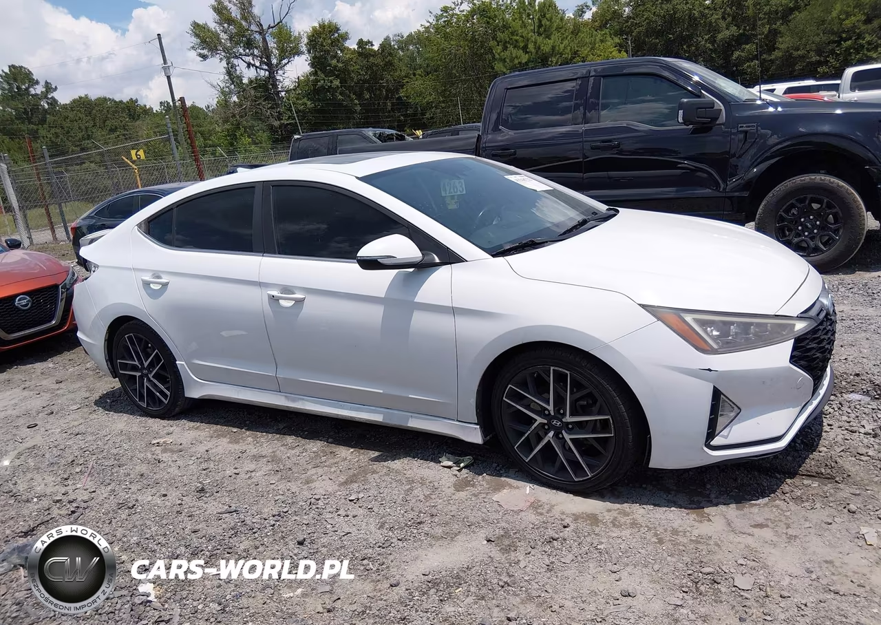 2020 Hyundai Elantra Sport VIN:KMHD04LB1LU979770 - 14