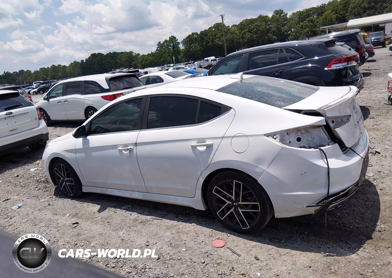 2020 Hyundai Elantra Sport VIN:KMHD04LB1LU979770 - 15