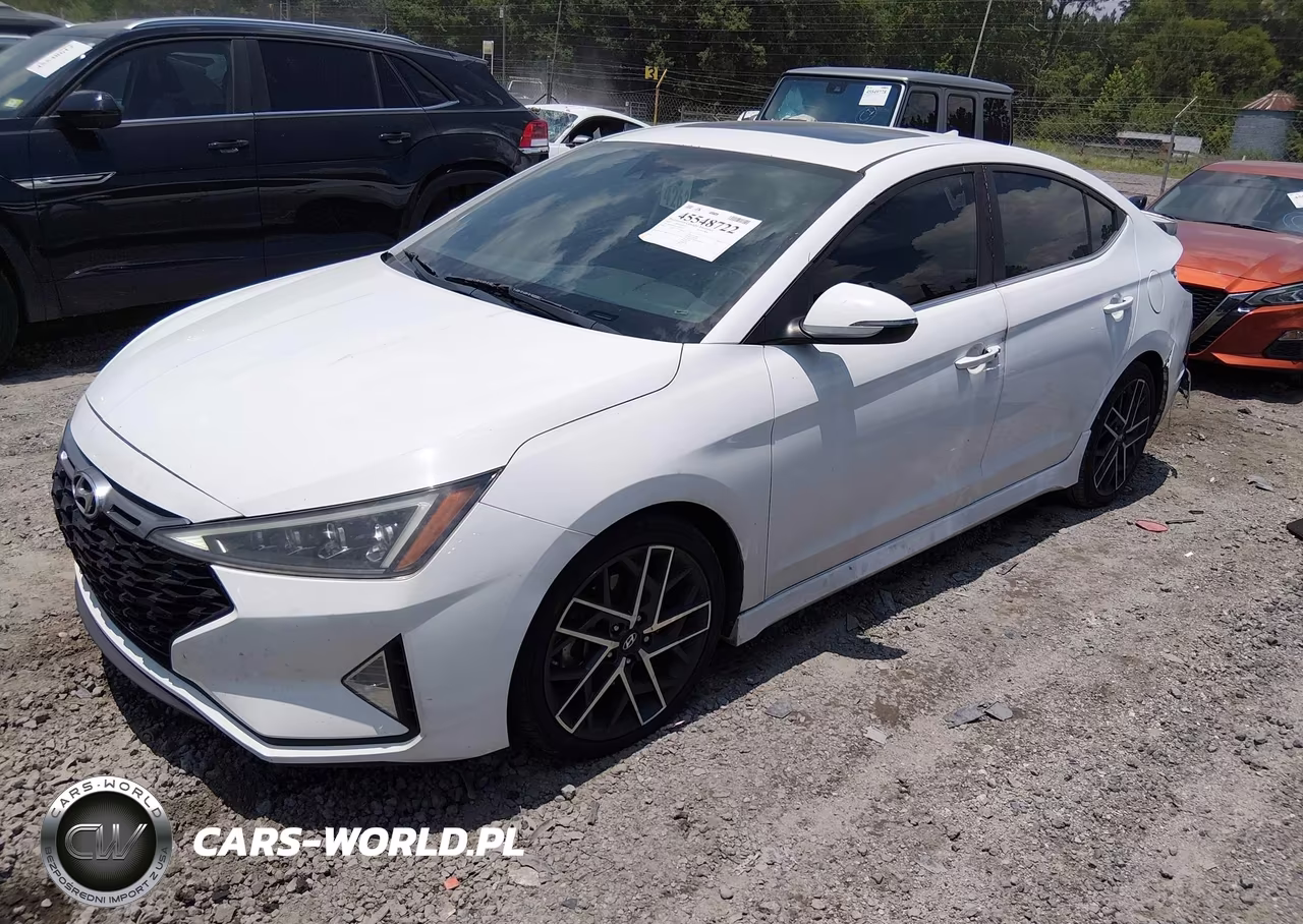 2020 Hyundai Elantra Sport VIN:KMHD04LB1LU979770 - 2