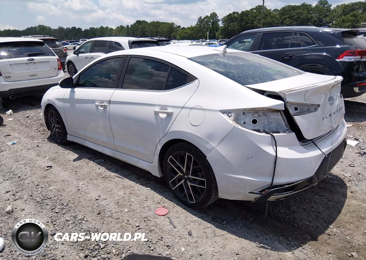 2020 Hyundai Elantra Sport VIN:KMHD04LB1LU979770 - 3