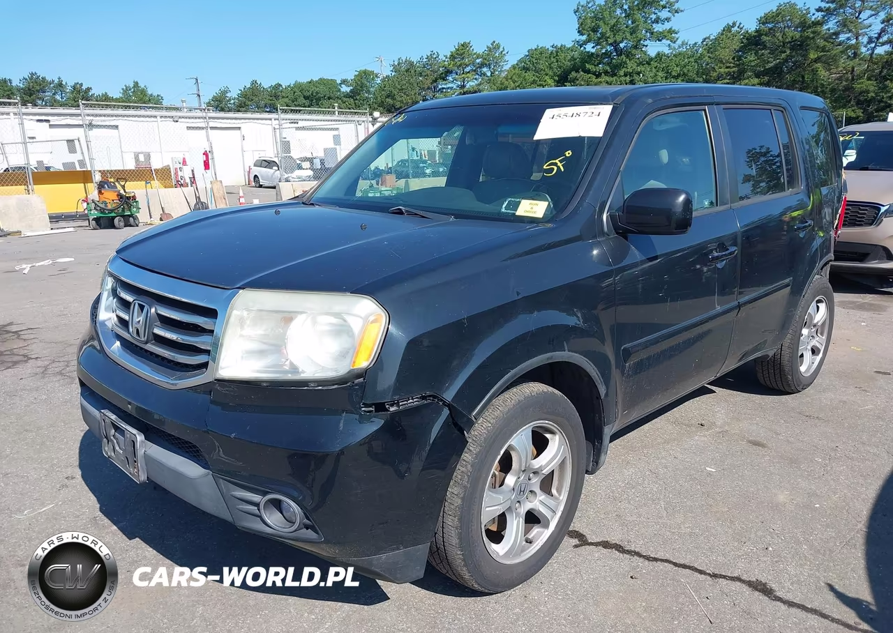 2012 Honda Pilot Ex-L VIN:5FNYF4H50CB032073 - 2