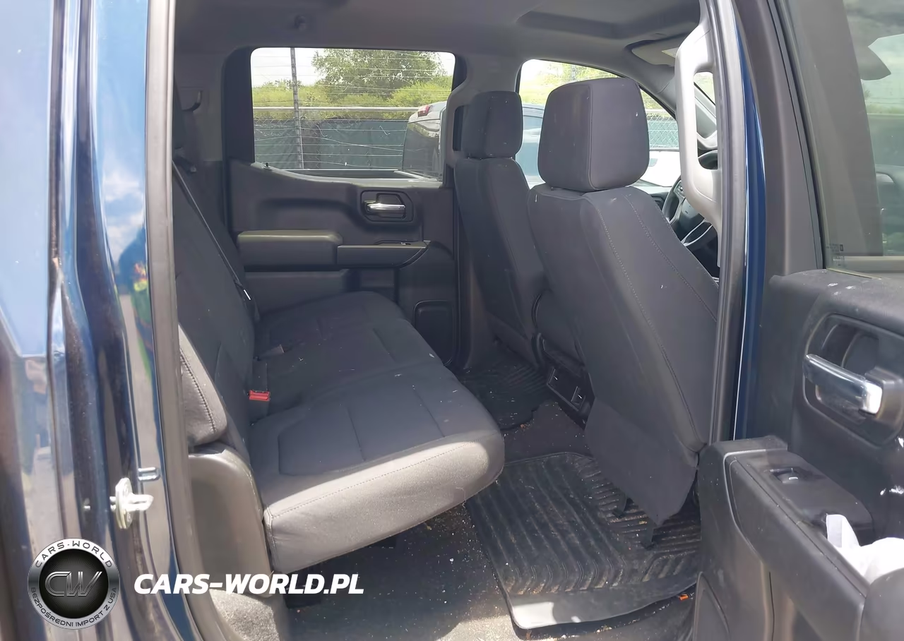2021 Chevrolet Silverado 1500 2Wd Short Bed Custom VIN:1GCPWBEK5MZ117562 - 8