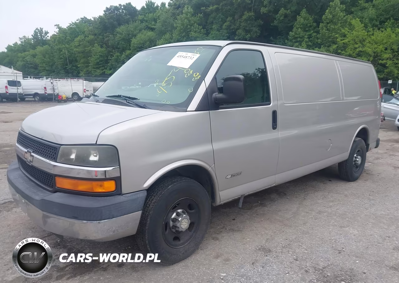 2006 Chevrolet Express Cargo Van Work Van VIN:1GCGG29V861257348 - 2
