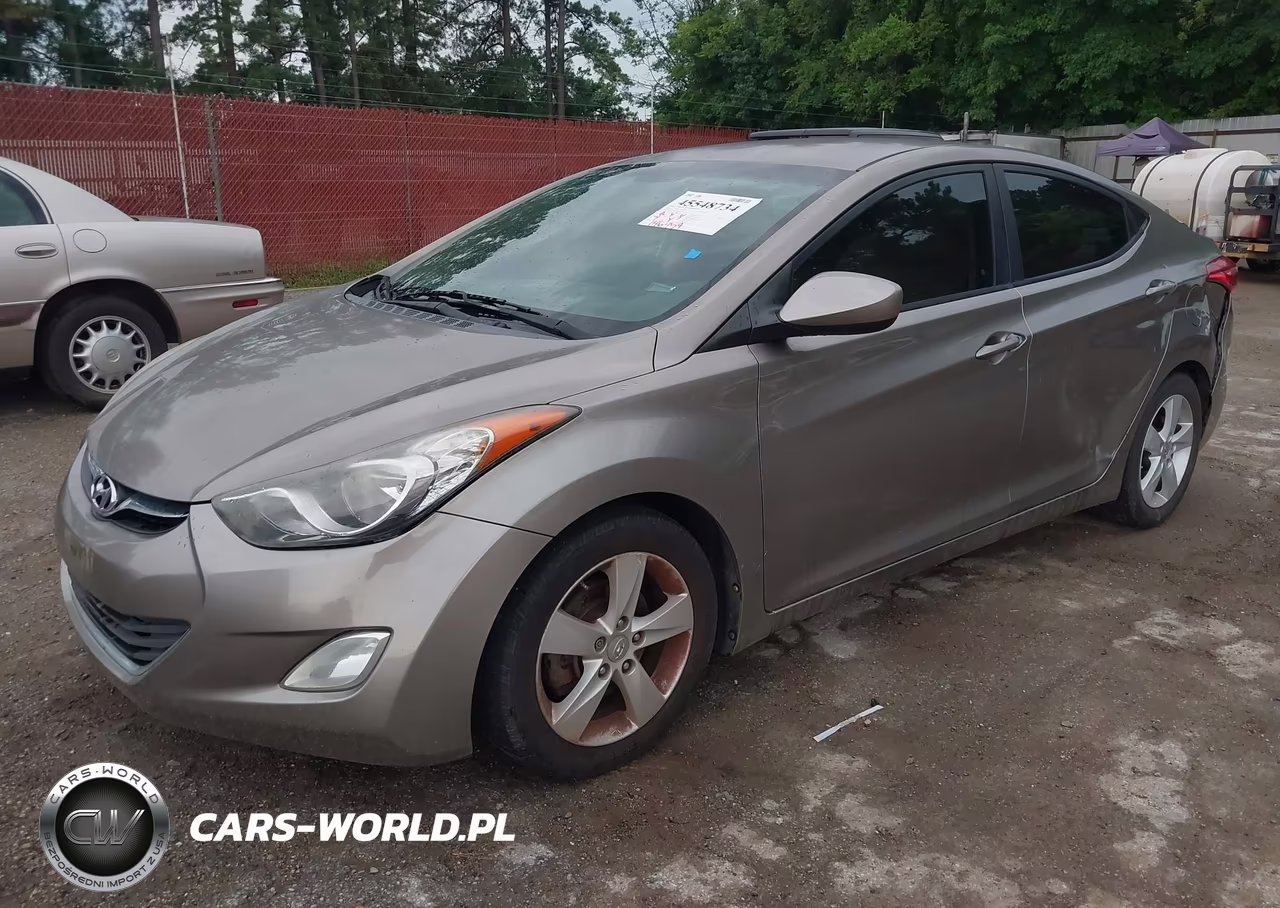 2013 Hyundai Elantra Gls VIN:5NPDH4AEXDH318115 - 2