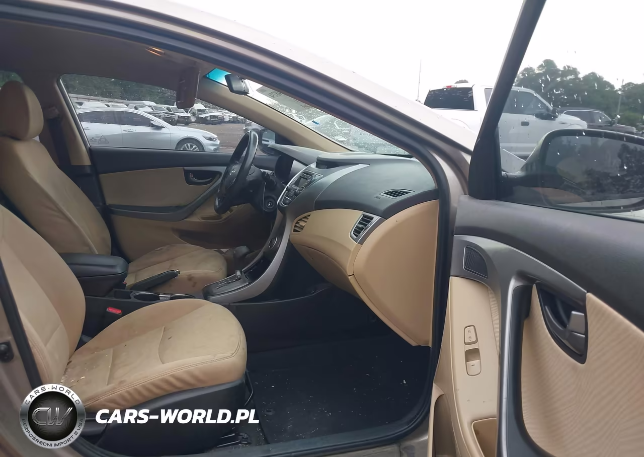 2013 Hyundai Elantra Gls VIN:5NPDH4AEXDH318115 - 5