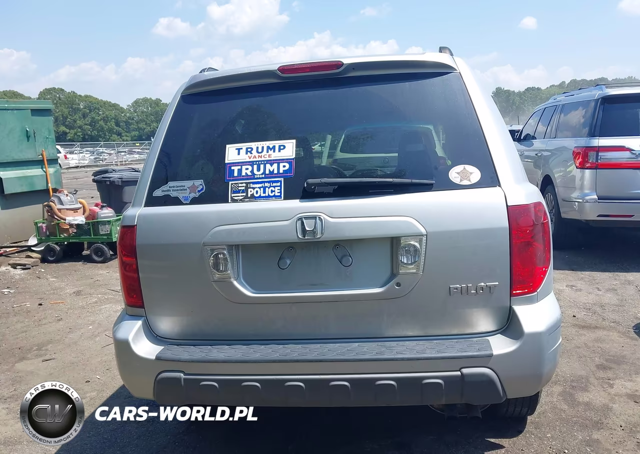 2004 Honda Pilot Ex-L VIN:2HKYF185X4H514292 - 16