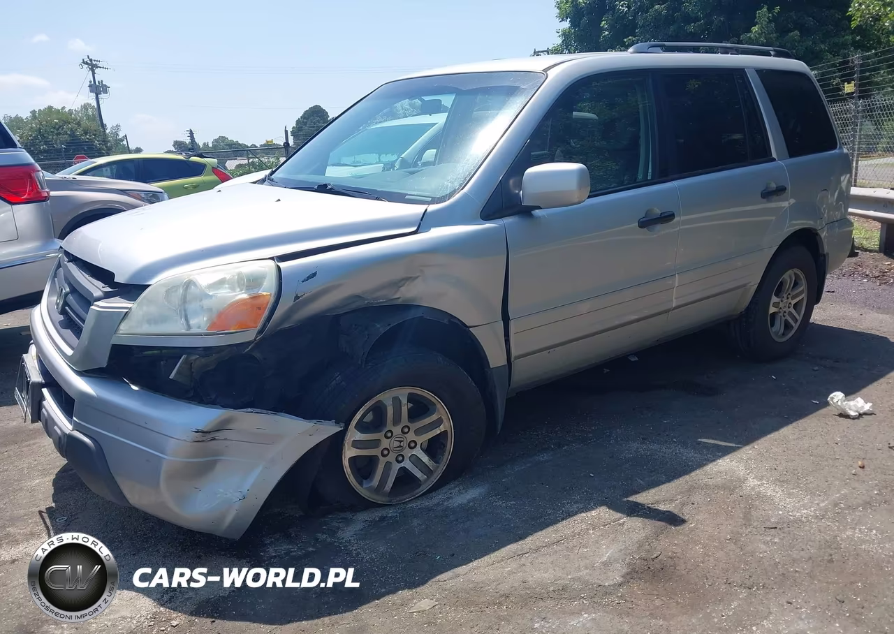 2004 Honda Pilot Ex-L VIN:2HKYF185X4H514292 - 2