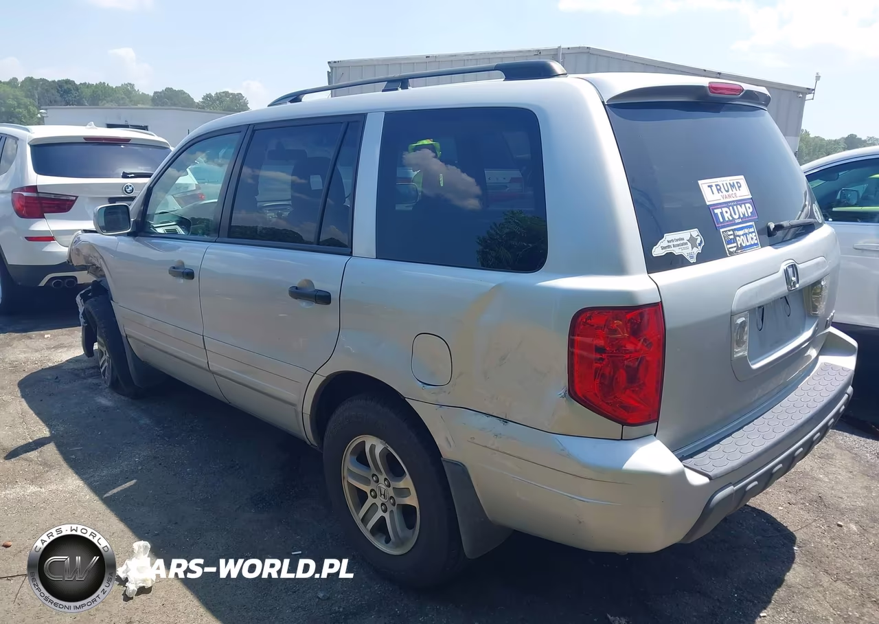 2004 Honda Pilot Ex-L VIN:2HKYF185X4H514292 - 3