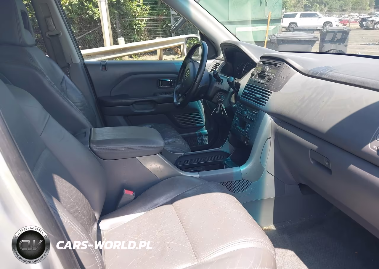 2004 Honda Pilot Ex-L VIN:2HKYF185X4H514292 - 5