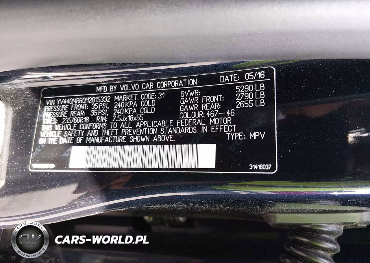 2017 Volvo Xc60 T5 Dynamic VIN:YV440MRR0H2015332 - 9