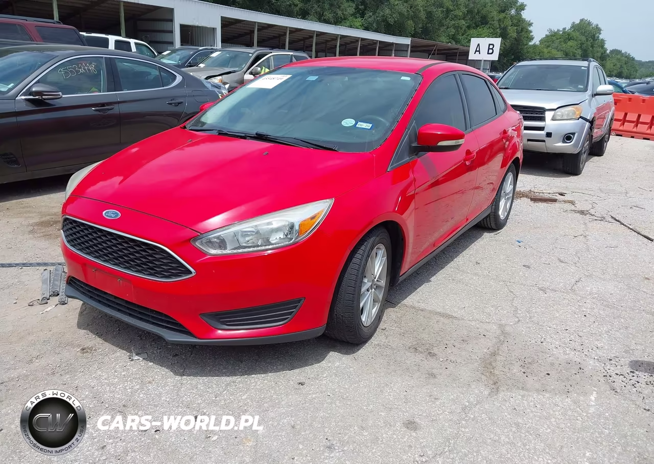 2015 Ford Focus Se VIN:1FADP3F20FL242808 - 2