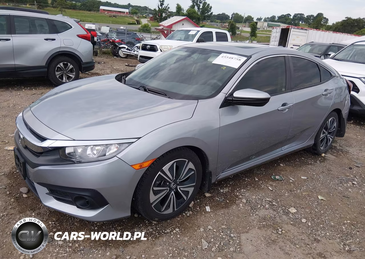2018 Honda Civic Ex-T VIN:JHMFC1F3XJX025987 - 2