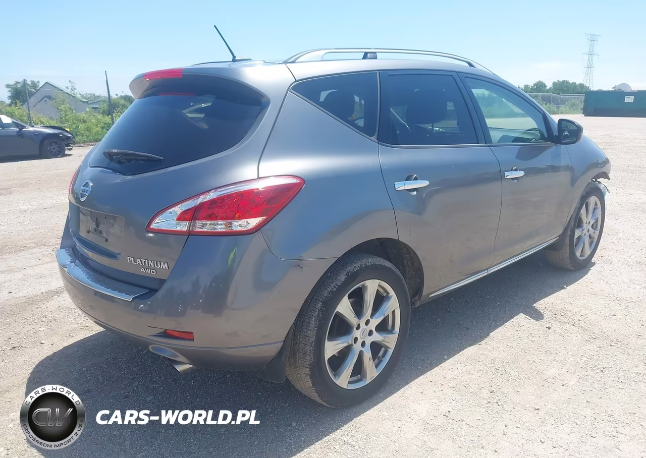 2013 Nissan Murano Le VIN:JN8AZ1MW5DW323191 - 4