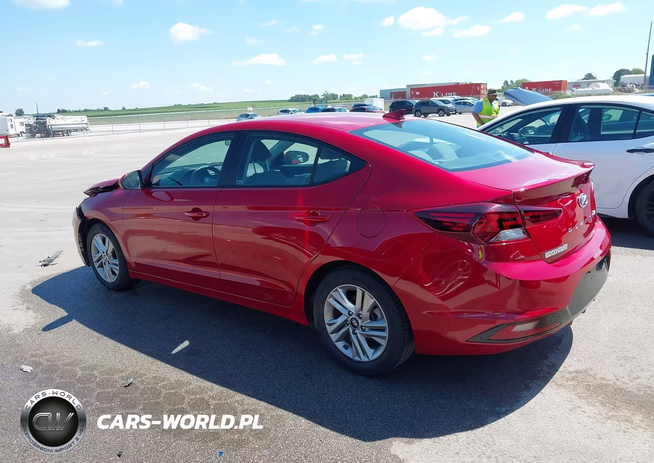 2020 Hyundai Elantra Sel VIN:KMHD84LF6LU027939 - 14