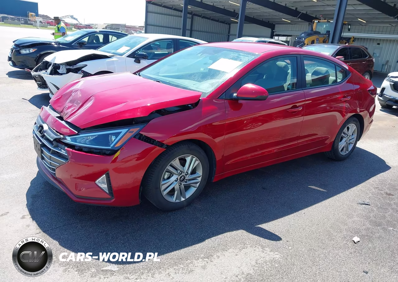 2020 Hyundai Elantra Sel VIN:KMHD84LF6LU027939 - 2