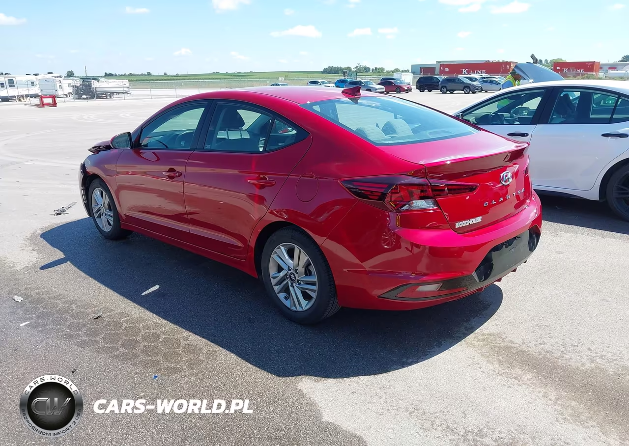 2020 Hyundai Elantra Sel VIN:KMHD84LF6LU027939 - 3