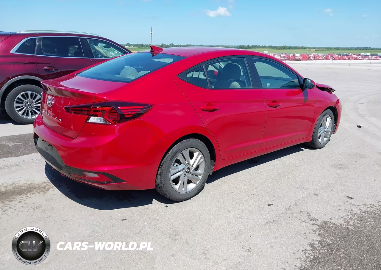2020 Hyundai Elantra Sel VIN:KMHD84LF6LU027939 - 4
