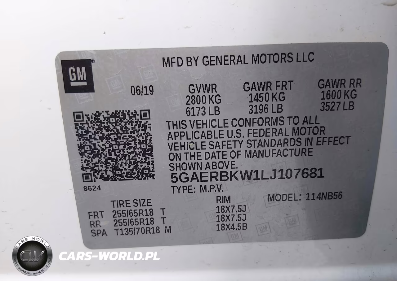 2020 Buick Enclave Fwd Essence VIN:5GAERBKW1LJ107681 - 9