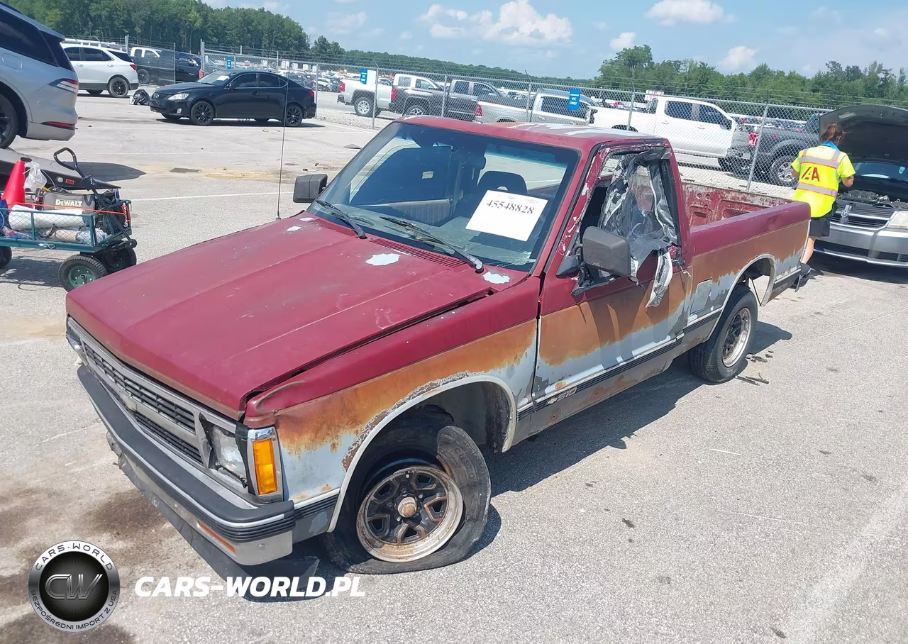 1992 Chevrolet S Truck S10 VIN:1GCCS14Z3N8103931 - 2