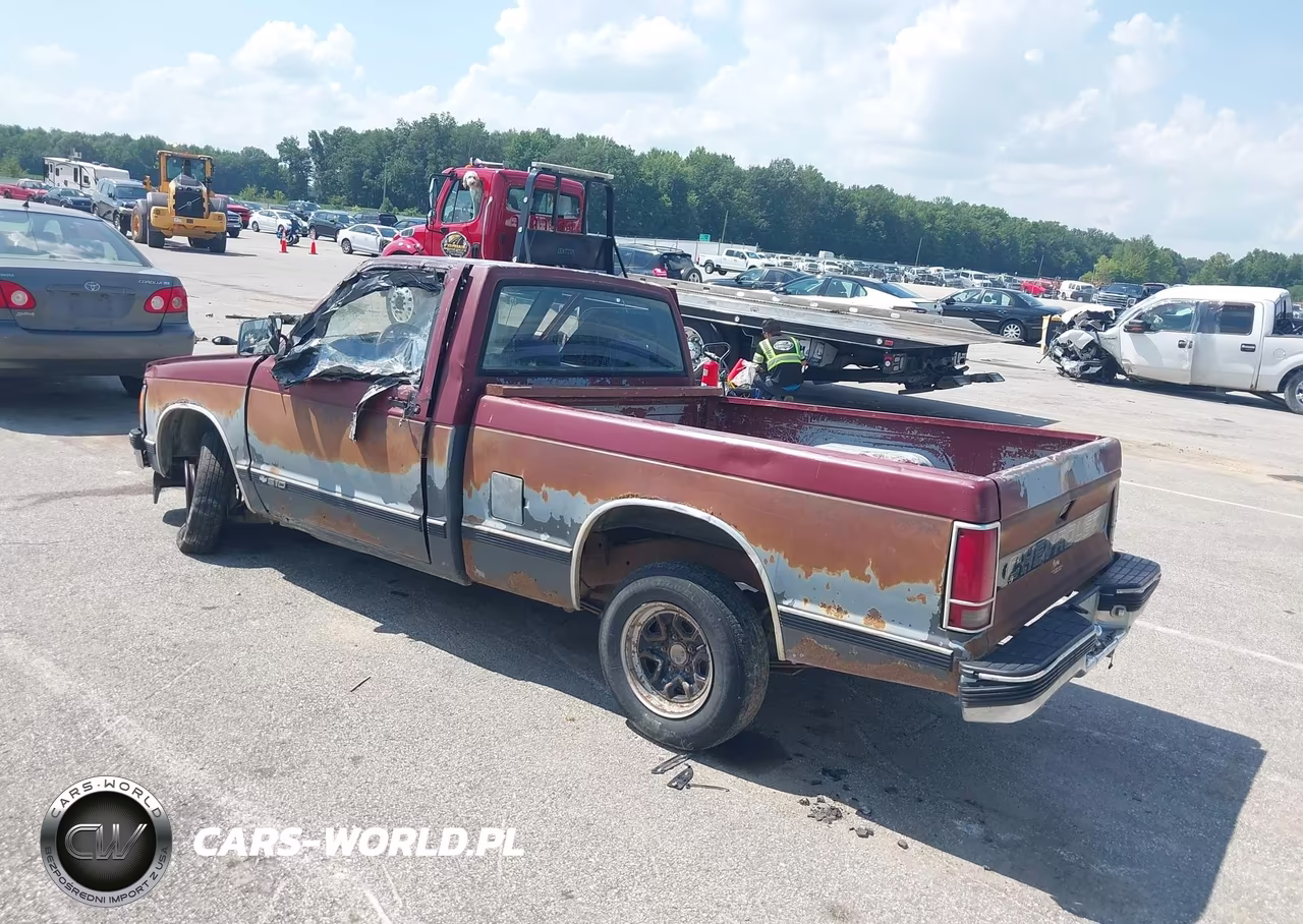 1992 Chevrolet S Truck S10 VIN:1GCCS14Z3N8103931 - 3