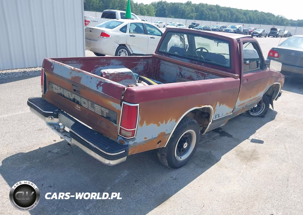 1992 Chevrolet S Truck S10 VIN:1GCCS14Z3N8103931 - 4