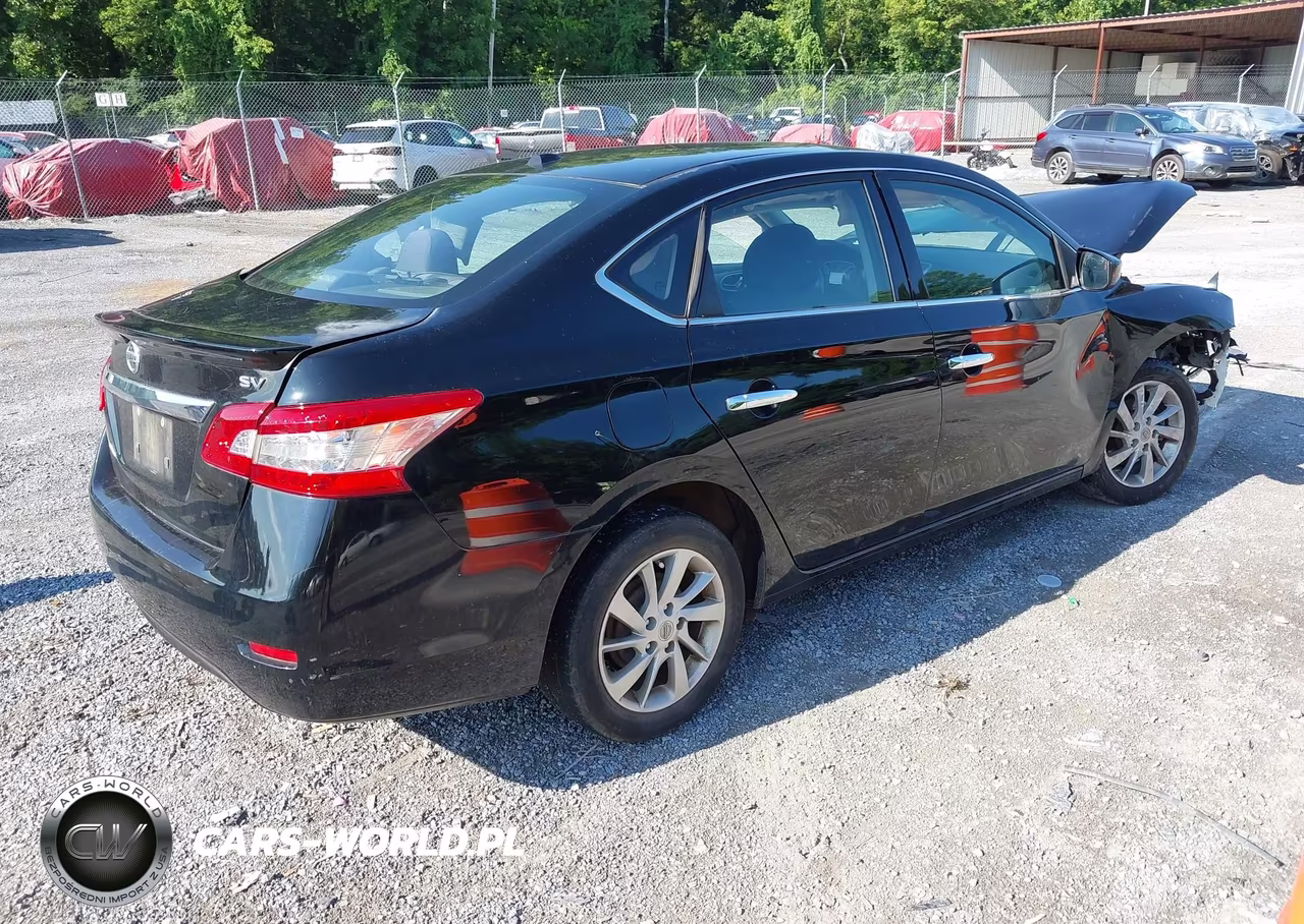 2015 Nissan Sentra Sv VIN:3N1AB7AP7FY330545 - 4