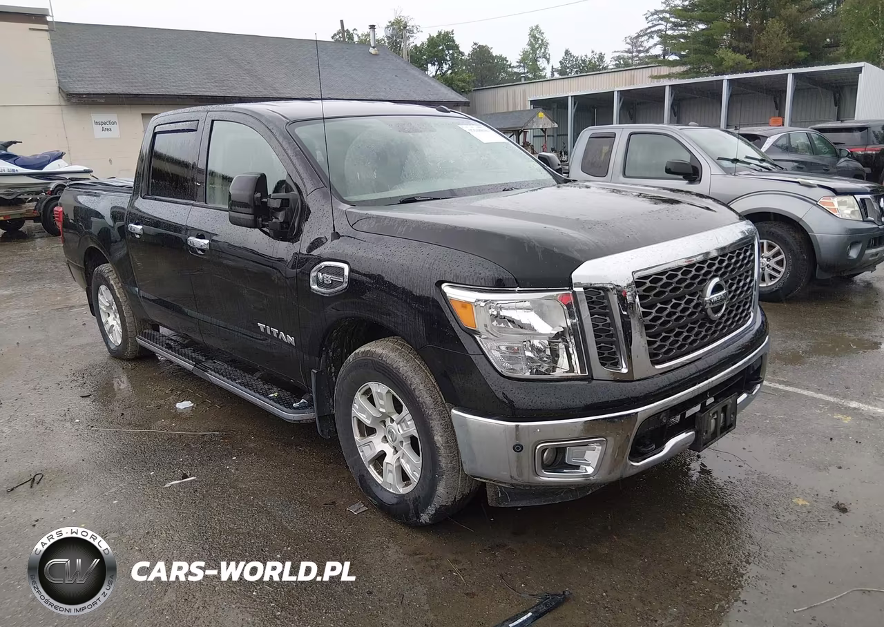 2017 Nissan Titan Sv VIN:1N6AA1E51HN541338 - 1