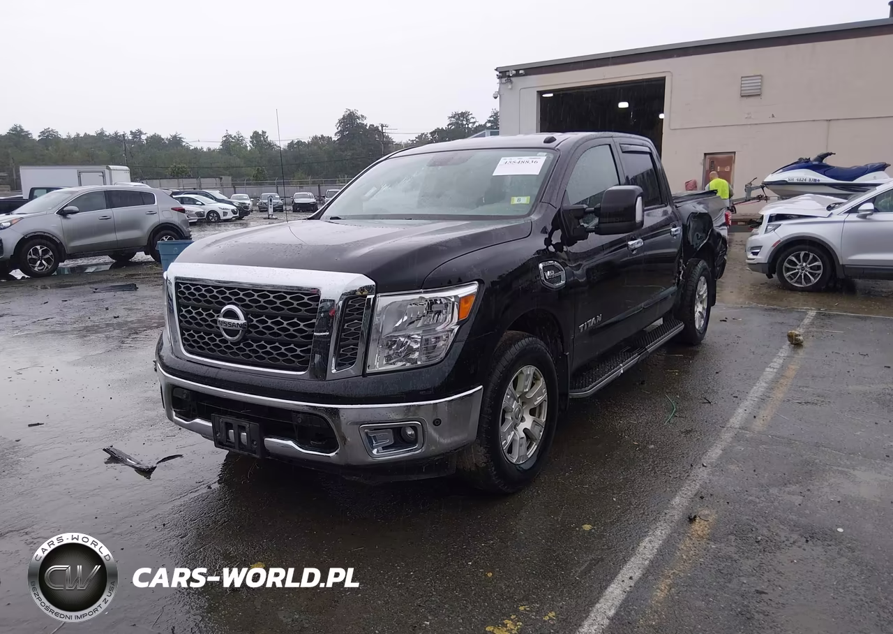 2017 Nissan Titan Sv VIN:1N6AA1E51HN541338 - 2