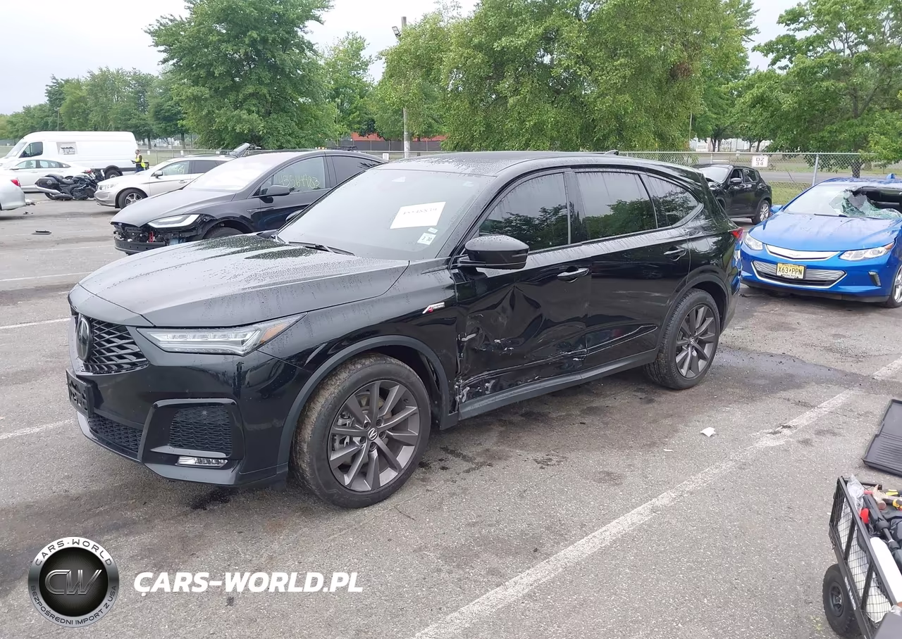 2025 Acura Mdx A-Spec VIN:5J8YE1H03SL015352 - 2