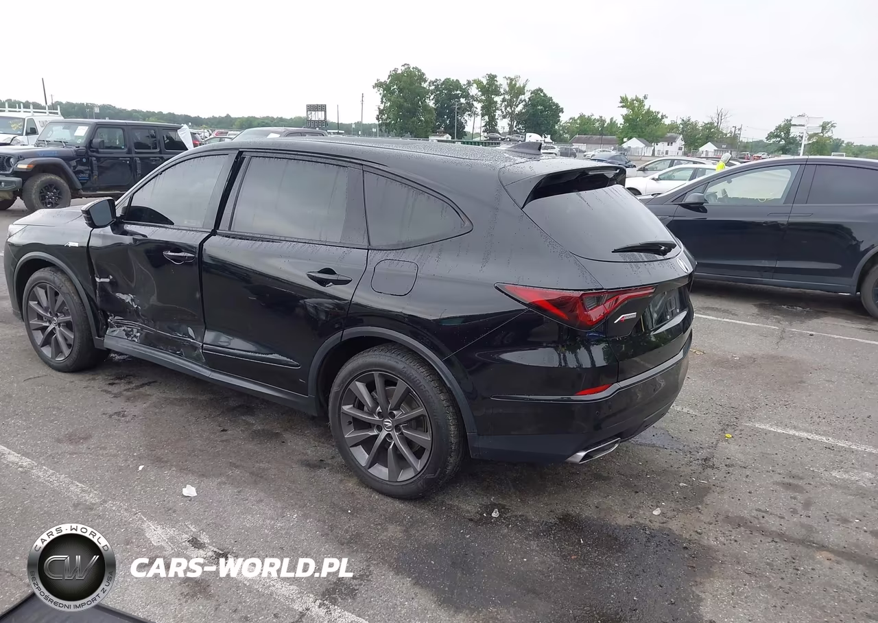 2025 Acura Mdx A-Spec VIN:5J8YE1H03SL015352 - 3