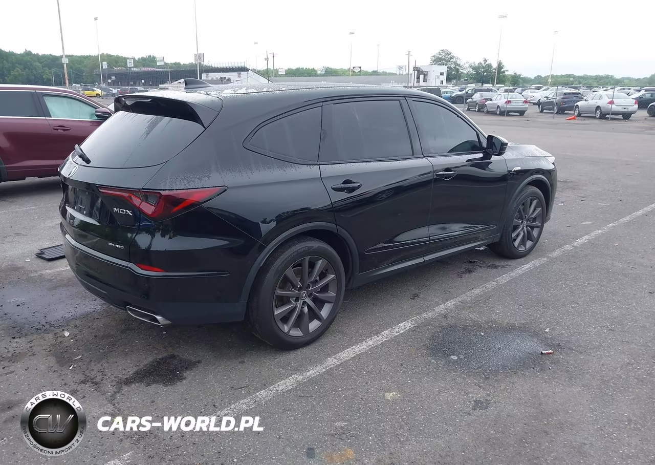 2025 Acura Mdx A-Spec VIN:5J8YE1H03SL015352 - 4