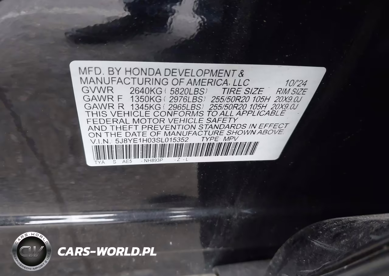2025 Acura Mdx A-Spec VIN:5J8YE1H03SL015352 - 9