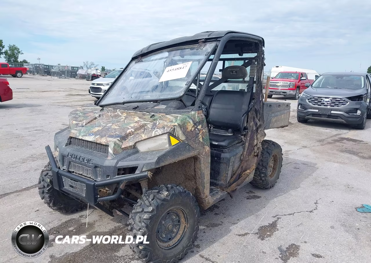 2013 Polaris Ranger 900 Xp VIN:4XAUH88AXDB625237 - 2