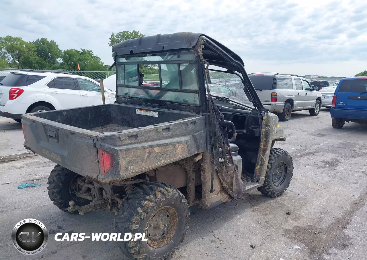 2013 Polaris Ranger 900 Xp VIN:4XAUH88AXDB625237 - 4