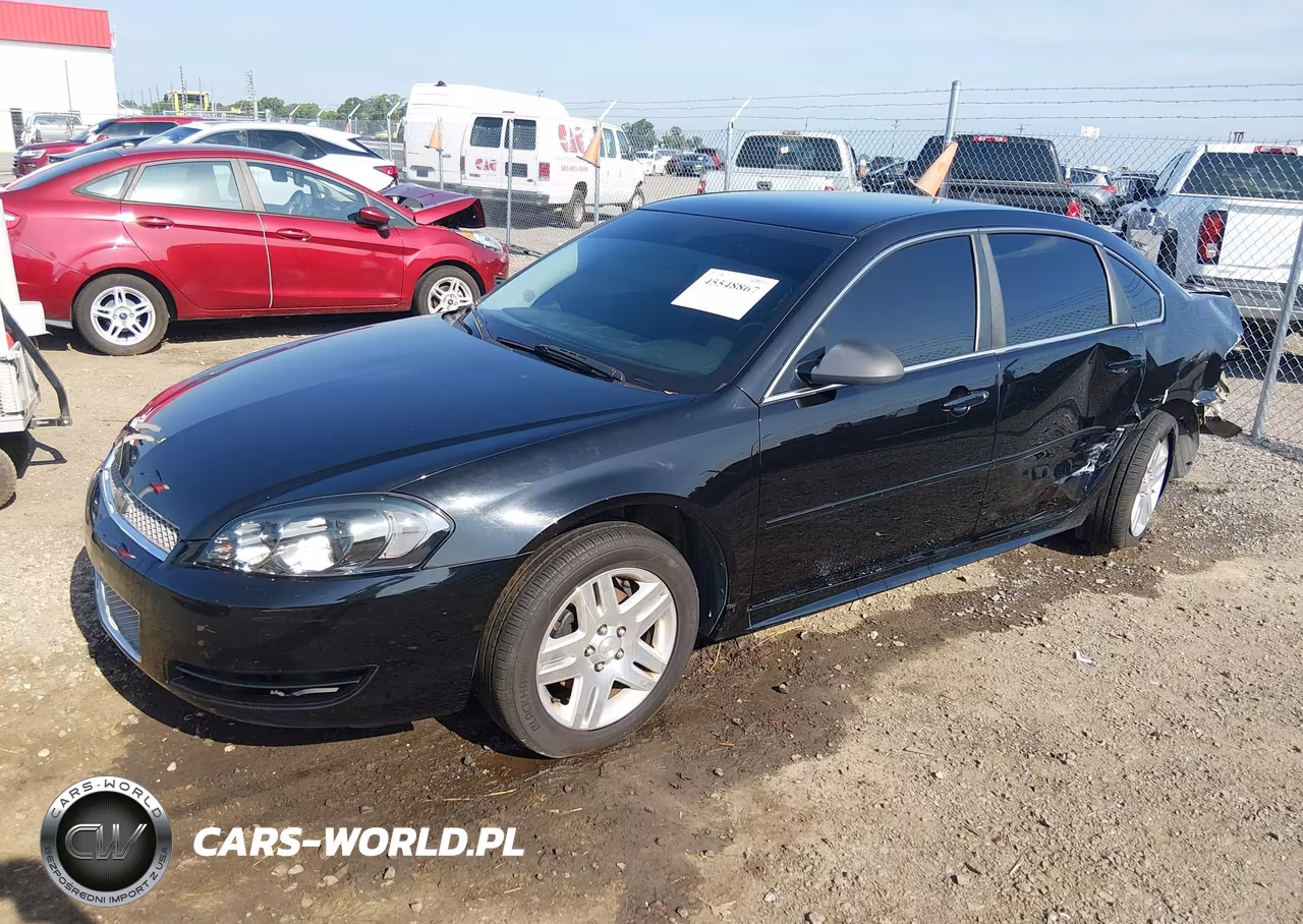 2013 Chevrolet Impala Lt VIN:2G1WG5E37D1119706 - 2