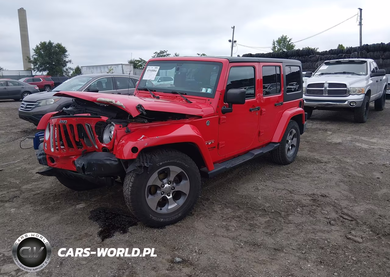 2018 Jeep Wrangler Jk Unlimited Sahara 4X4 VIN:1C4BJWEG6JL878255 - 2