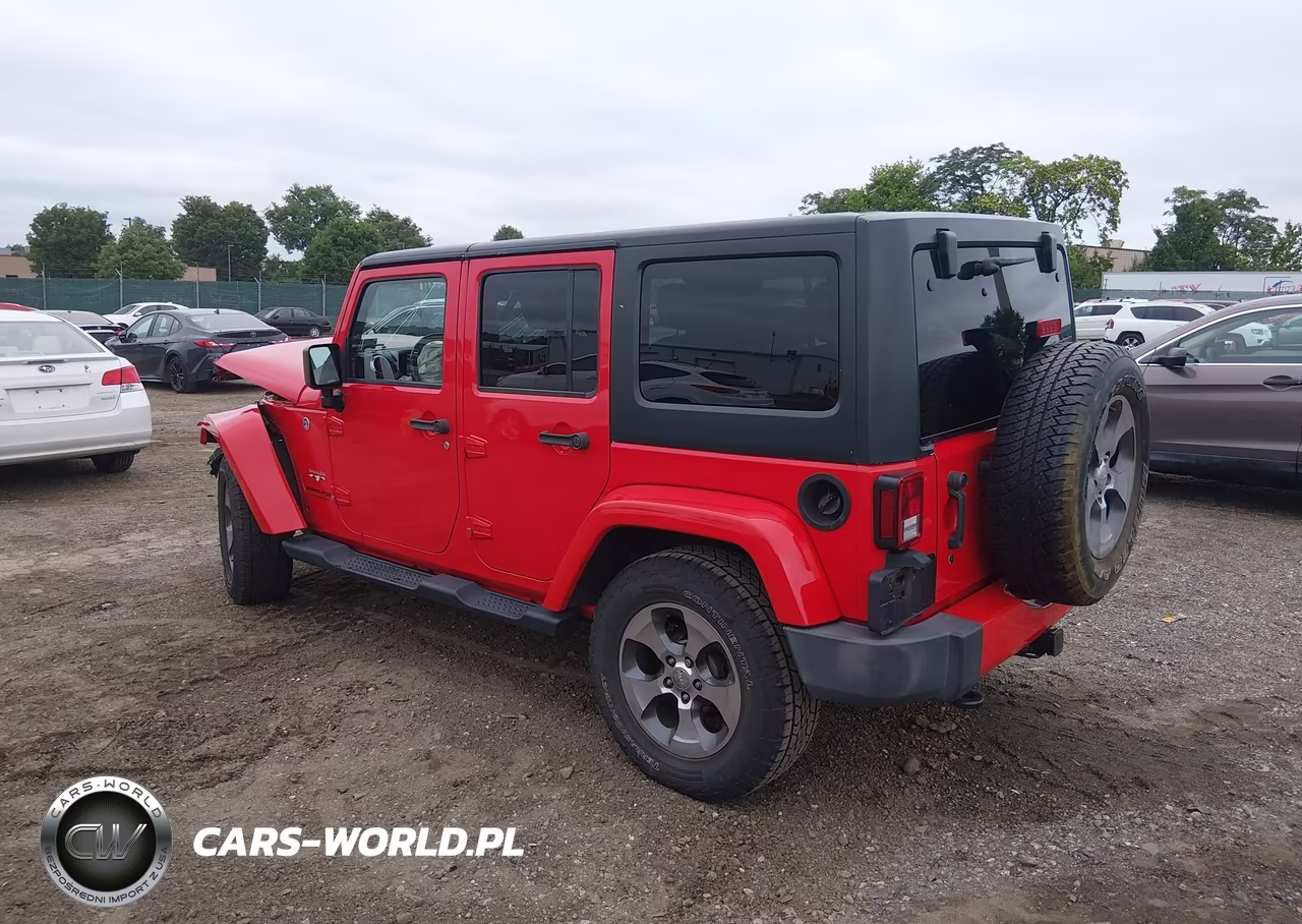 2018 Jeep Wrangler Jk Unlimited Sahara 4X4 VIN:1C4BJWEG6JL878255 - 3