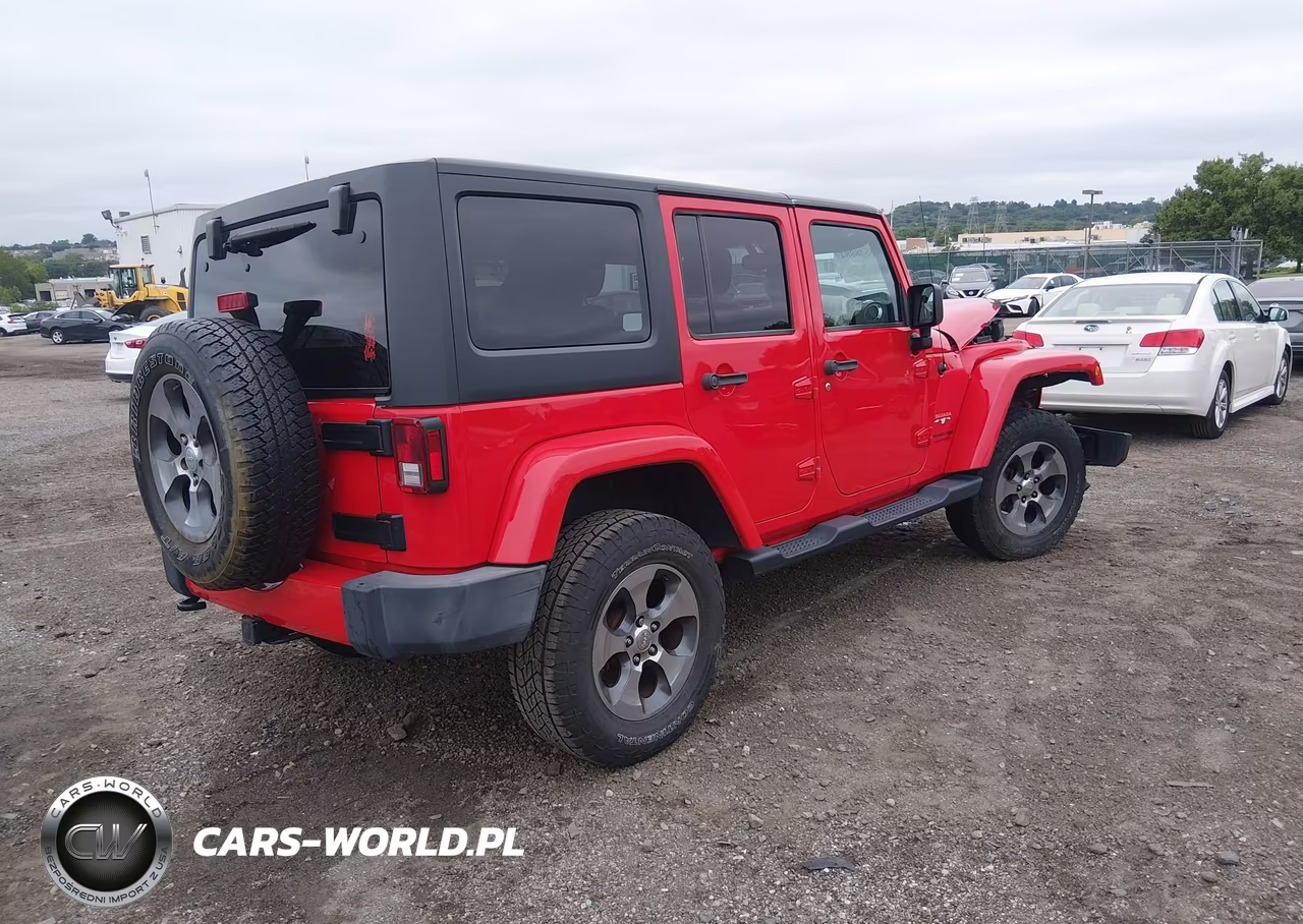 2018 Jeep Wrangler Jk Unlimited Sahara 4X4 VIN:1C4BJWEG6JL878255 - 4