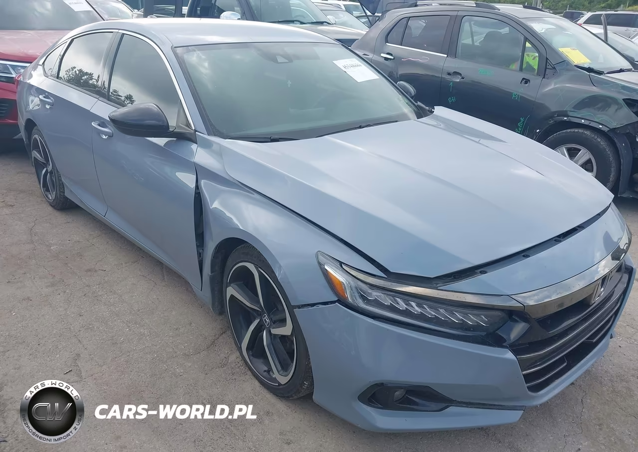 2022 Honda Accord Sport VIN:1HGCV1F37NA093916 - 1