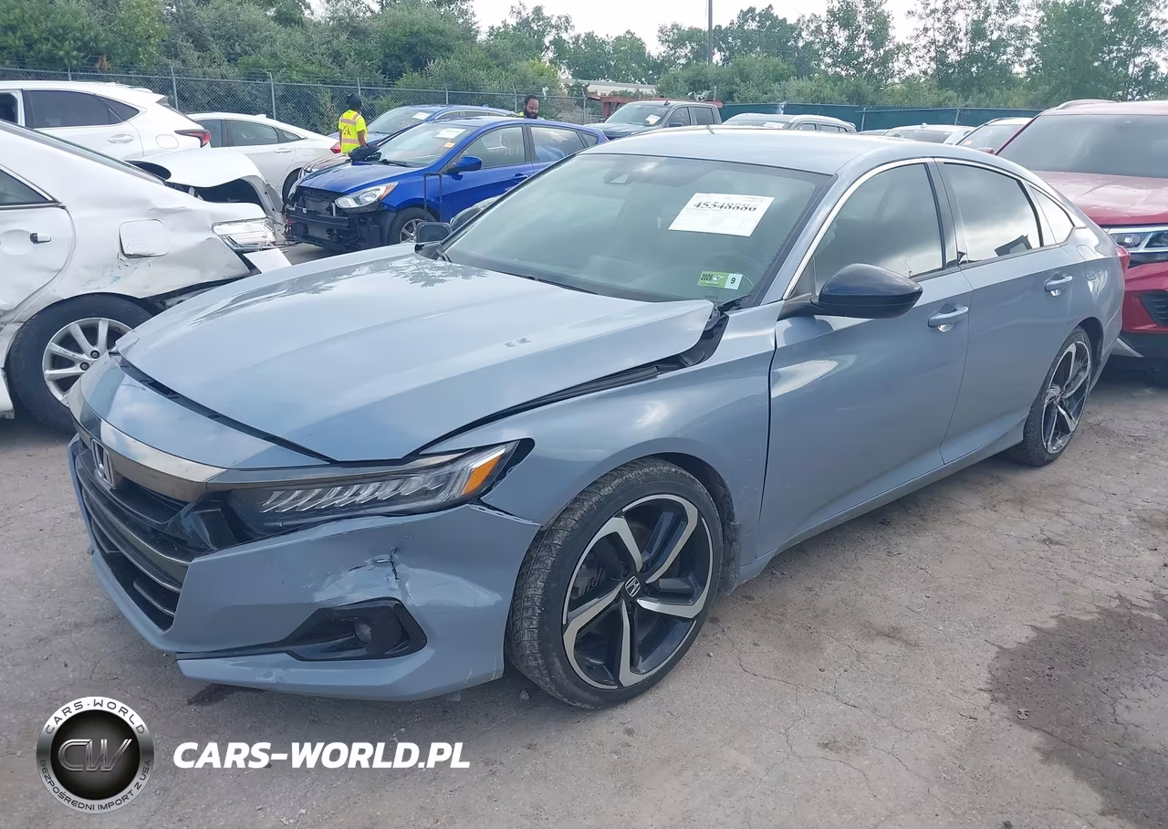 2022 Honda Accord Sport VIN:1HGCV1F37NA093916 - 2