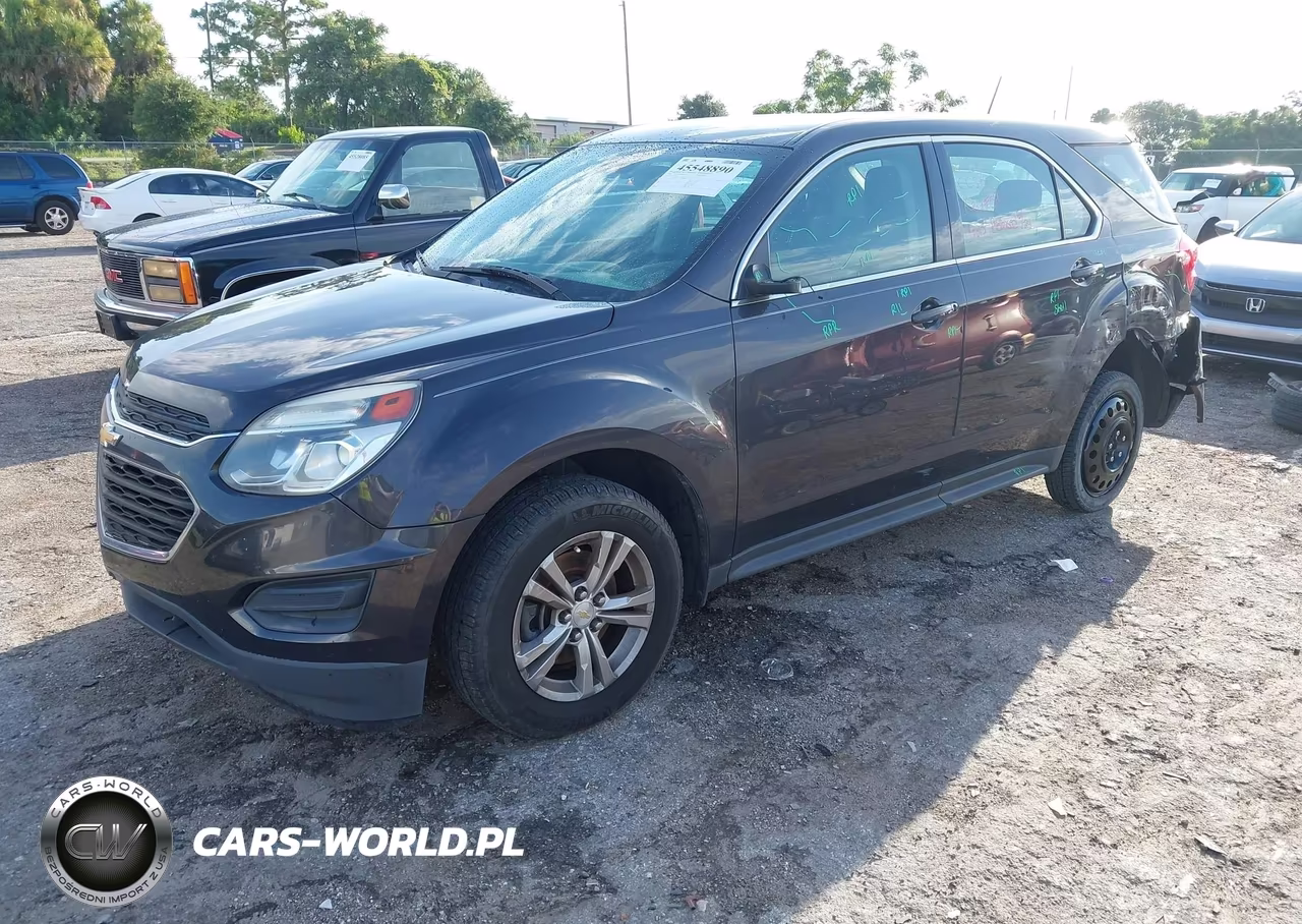 2016 Chevrolet Equinox Ls VIN:2GNALBEK6G6294613 - 2