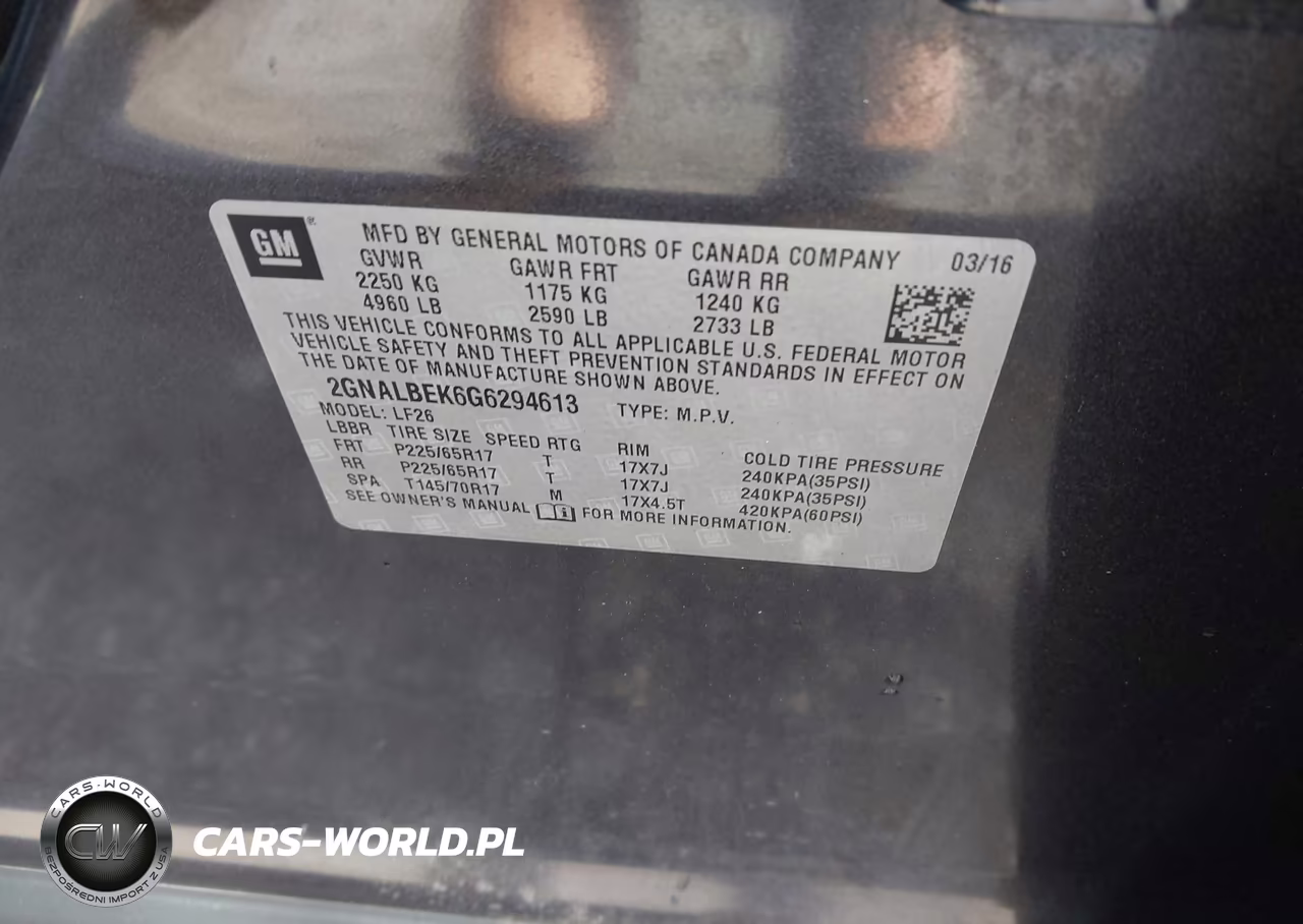 2016 Chevrolet Equinox Ls VIN:2GNALBEK6G6294613 - 9
